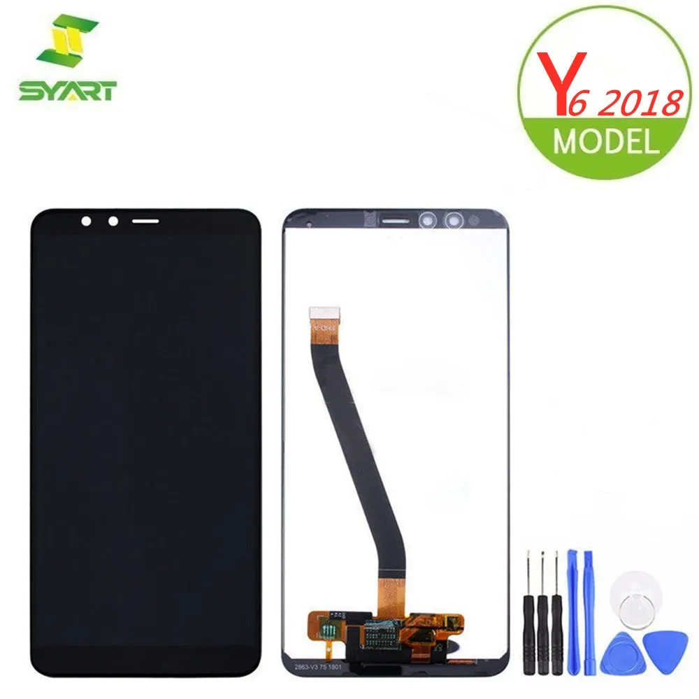 For Huawei Y6 2018 LCD Display Touch Screen Digitizer + Tools For Y6 Prime 2018 ATU L11 L21 L22 LX1 LX3 L31 L42 5.7" LCDs Screen
For Huawei Y6 2018 LCD Display Touch Screen Digitizer + Tools For Y6 Prime 2018 ATU L11 L21 L22 LX1 LX3 L31 L42 5.7" LCDs Screen