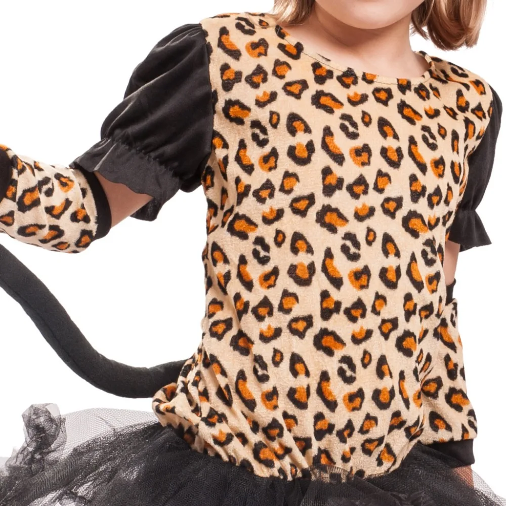 Children's Cheetah Costume Cute Cartoon Animal Leopard Girl Role Playing Children's Birthday Gift Halloween Dress Headdress
Children's Cheetah Costume Cute Cartoon Animal Leopard Girl Role Playing Children's Birthday Gift Halloween Dress Headdress