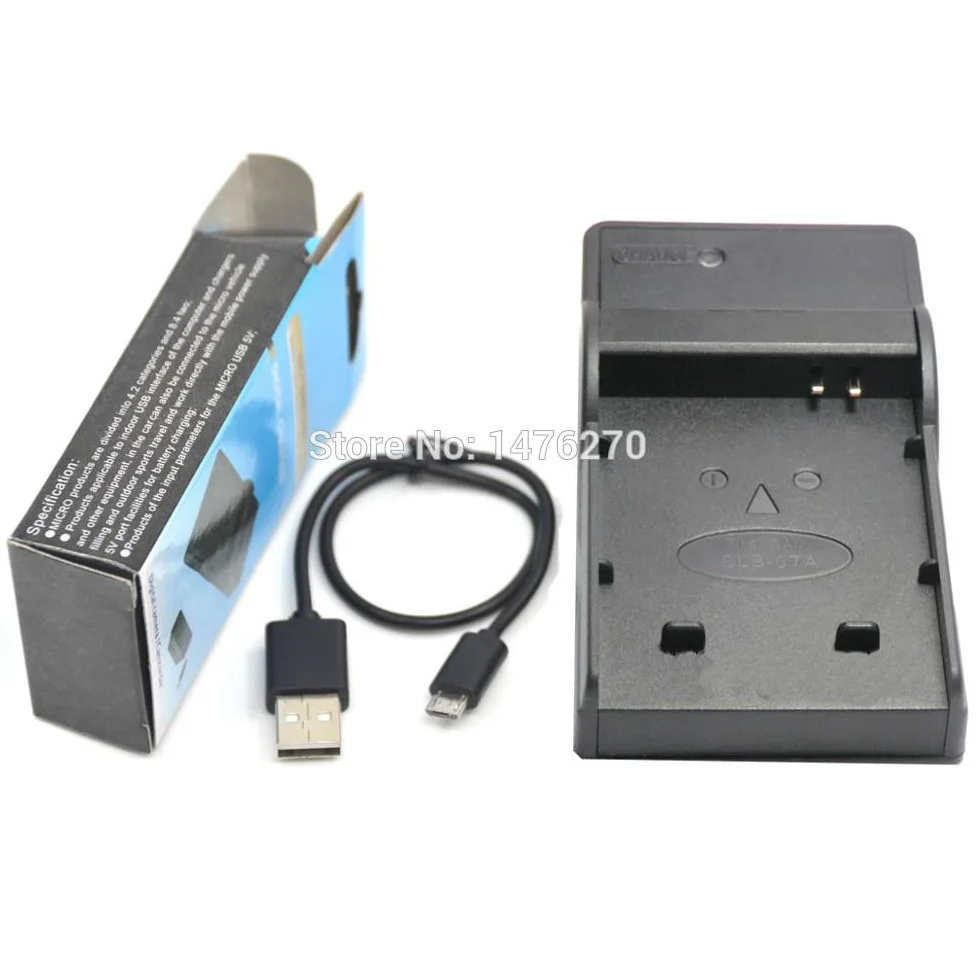 Зарядное устройство USB SLB07A для Samsung SLB 07A 07 SLB07 ST45 ST50 ST500 ST510 ST550 ST560 ST600 PL150 TL90 TL100