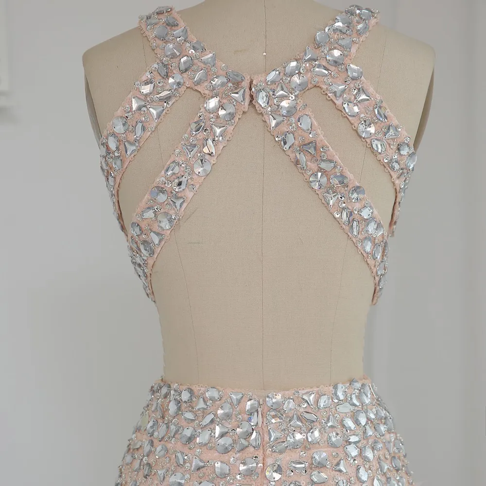 New Open Back Prom Dresses A-line V-neck Champagne Slit Sexy Sequins Crystals Prom Gown Evening Dresses Evening Gown
New Open Back Prom Dresses A-line V-neck Champagne Slit Sexy Sequins Crystals Prom Gown Evening Dresses Evening Gown