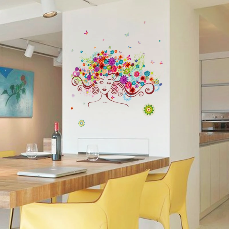 SK7049 Girl Wall Stickers DIY Flowers Mural Decals for Kids Rooms Baby Bedroom Home Decoration
SK7049 Girl Wall Stickers DIY Flowers Mural Decals for Kids Rooms Baby Bedroom Home Decoration