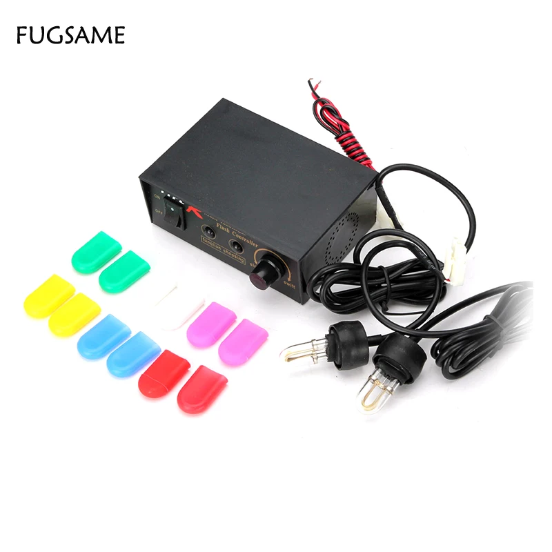 FUGSAME Type R 12V 55W Multi-Function Adjustable Warning Strobe Light PS704-2 U Tube Flashing Lights
FUGSAME Type R 12V 55W Multi-Function Adjustable Warning Strobe Light PS704-2 U Tube Flashing Lights