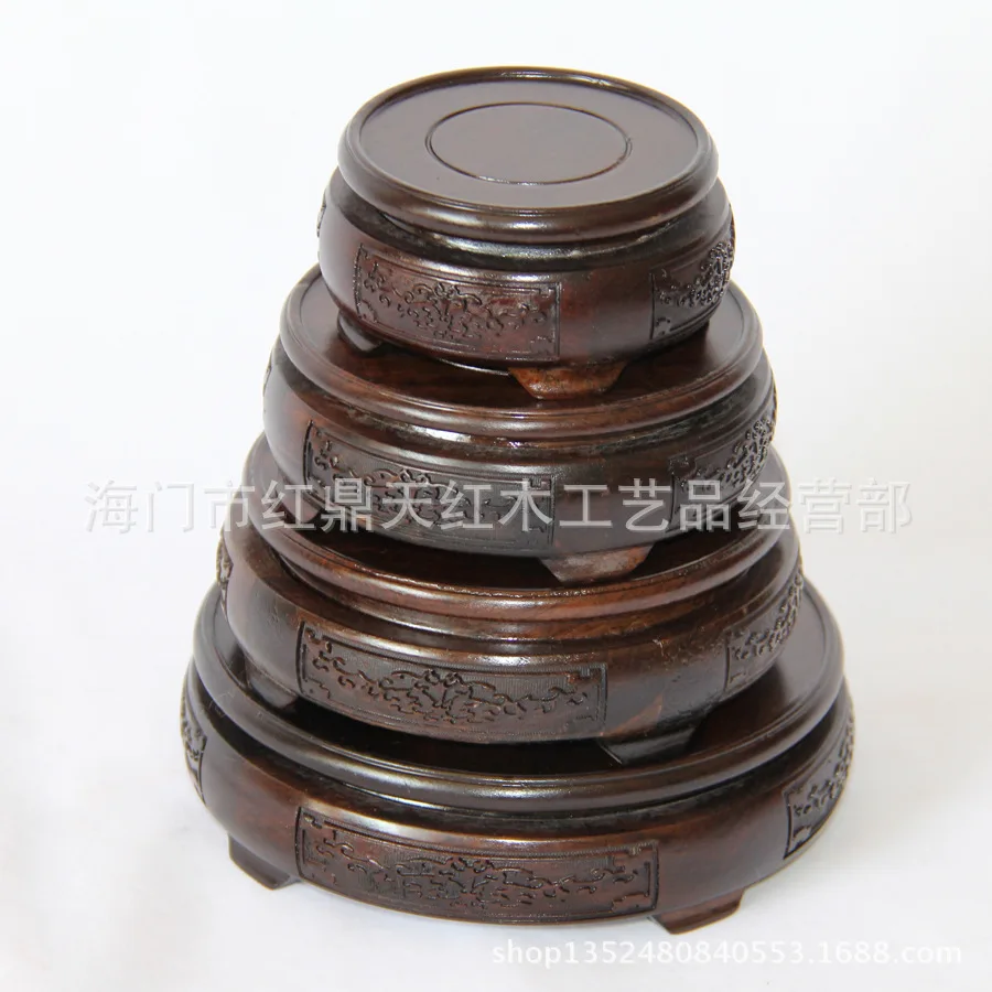 Top grade wood crafts wood carving of a black Azusa four home base jade circular base
Top grade wood crafts wood carving of a black Azusa four home base jade circular base