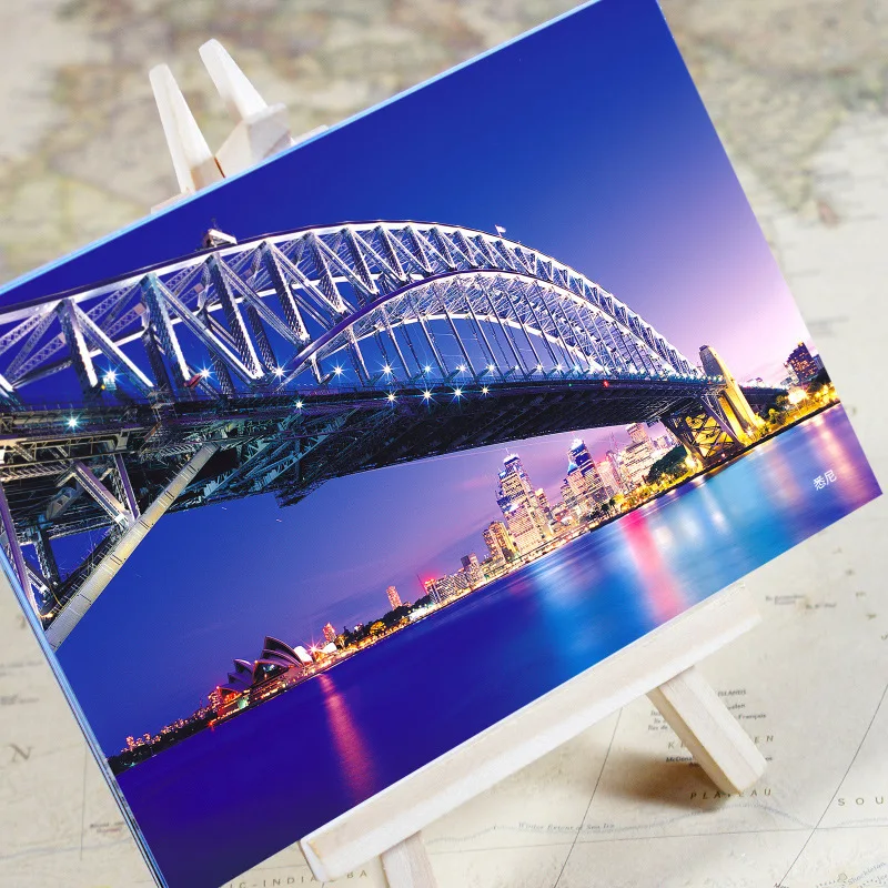 6pcs/set "Charming City Series - Sydney" Urban landscape Postcard /Greeting Card/Birthday Card/Christmas gifts
6pcs/set "Charming City Series - Sydney" Urban landscape Postcard /Greeting Card/Birthday Card/Christmas gifts