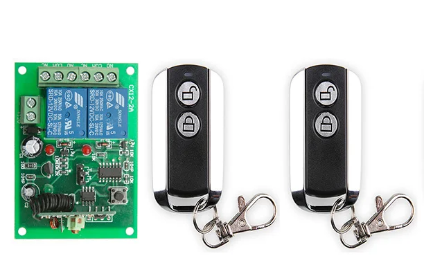 latest DC12V 2 CH 2CH RF Wireless Remote Control Switch System teleswitc 1pcs Receiver &2pcs 2 Keys metal waterproof Remote
latest DC12V 2 CH 2CH RF Wireless Remote Control Switch System teleswitc 1pcs Receiver &2pcs 2 Keys metal waterproof Remote