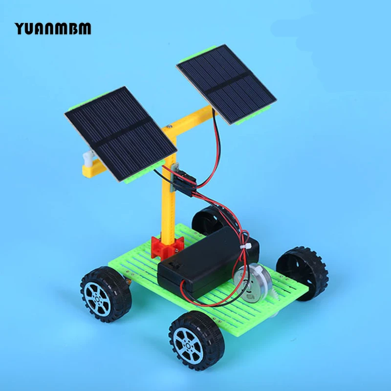 

Solar powered cars/scientific physics experimental Educational toys/DIY technology production/puzzle/baby toys for children/toy