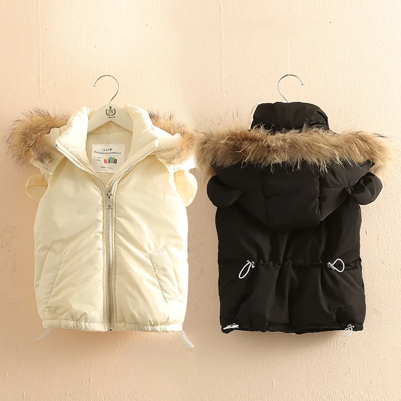 2022 Winter 2-10 Years Animal Ear Faux Fur Hat Solid Color Thickening Plus Velet Outwear Kids Baby Girl Hooded Vests Waistcoats
2022 Winter 2-10 Years Animal Ear Faux Fur Hat Solid Color Thickening Plus Velet Outwear Kids Baby Girl Hooded Vests Waistcoats
