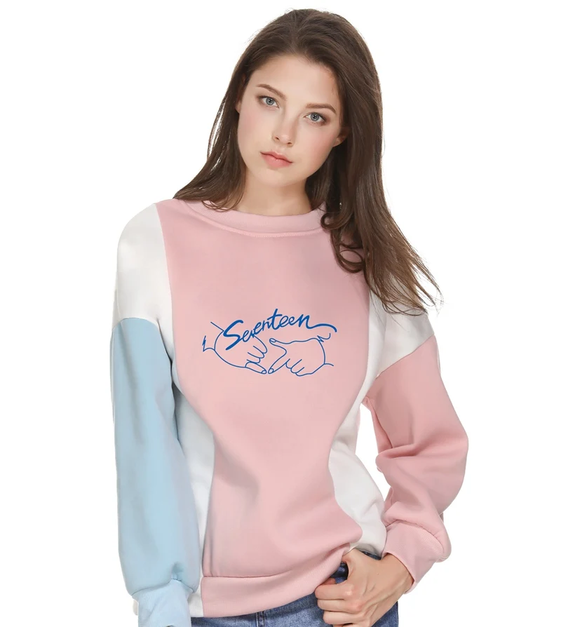 SEVENTEEN Sweatshirts Pullovers Letter Printed Kpop Korean Style Casual Hoodies Antumn Fleece O-neck Hoodies SEVENTEEN
SEVENTEEN Sweatshirts Pullovers Letter Printed Kpop Korean Style Casual Hoodies Antumn Fleece O-neck Hoodies SEVENTEEN