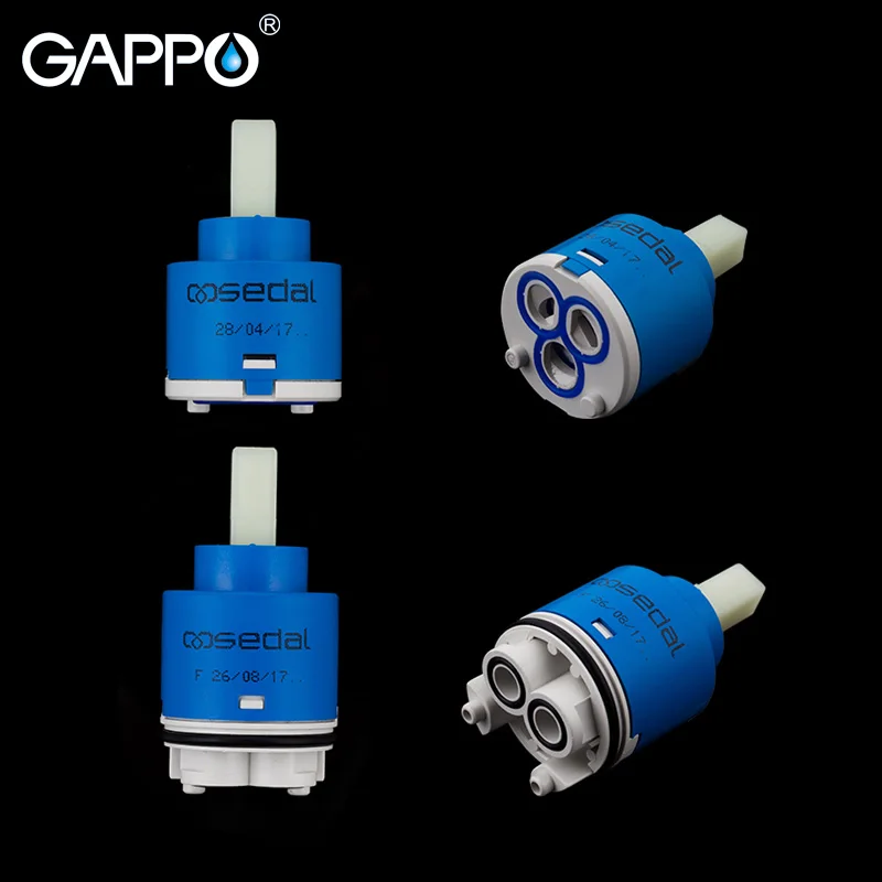 GAPPO Faucet Cartridges Ceramic Faucet Cartridge Mixer Low Torque Faucet Accessories Spindle Free Rotation Flat Base
GAPPO Faucet Cartridges Ceramic Faucet Cartridge Mixer Low Torque Faucet Accessories Spindle Free Rotation Flat Base