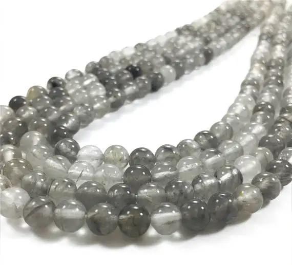 One strand 100% Natural Cloudy Quartz Crysta Beads 4MM 6 MM 8MM 10MM 12MM Round Stone Jewelry Loose Beads 15.5"/Strand
One strand 100% Natural Cloudy Quartz Crysta Beads 4MM 6 MM 8MM 10MM 12MM Round Stone Jewelry Loose Beads 15.5"/Strand