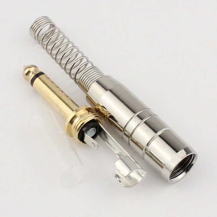 10pcs DIY 1/4" MONO 6.35mm 6.5mm Audio Plug Microphone application wire solder type material copper
10pcs DIY 1/4" MONO 6.35mm 6.5mm Audio Plug Microphone application wire solder type material copper