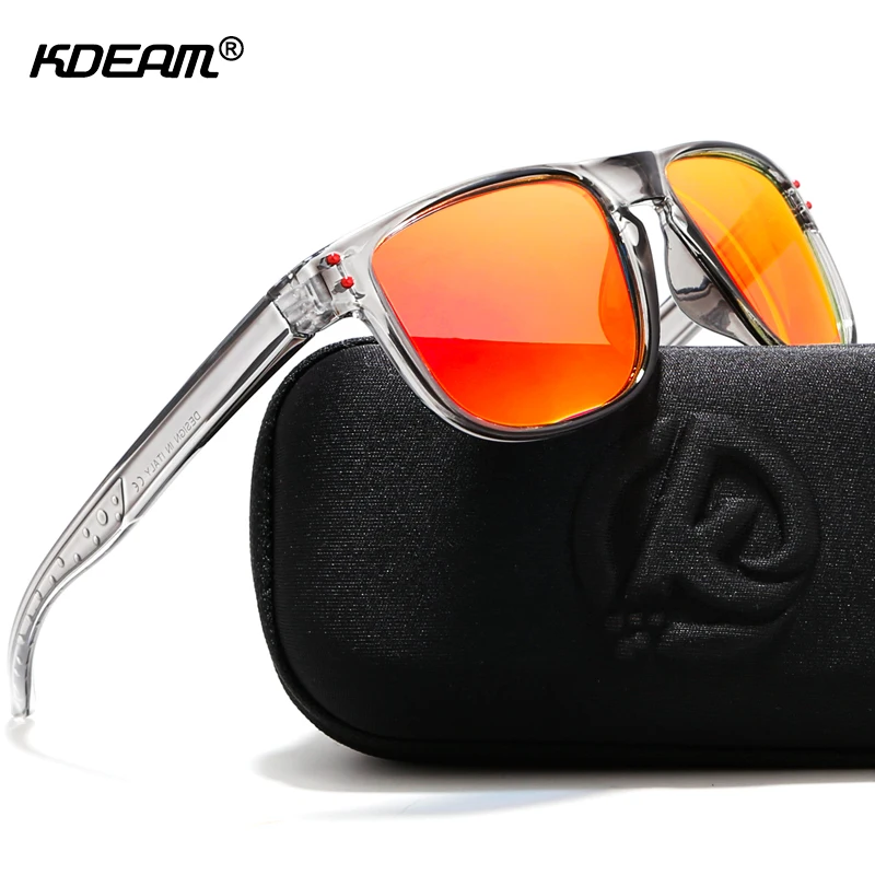 KDEAM Durable Lightweight Polarized Sunglasses All-fit Size Sun Glasses Men Coating Lens Minimize Glare Hard Case included
KDEAM Durable Lightweight Polarized Sunglasses All-fit Size Sun Glasses Men Coating Lens Minimize Glare Hard Case included