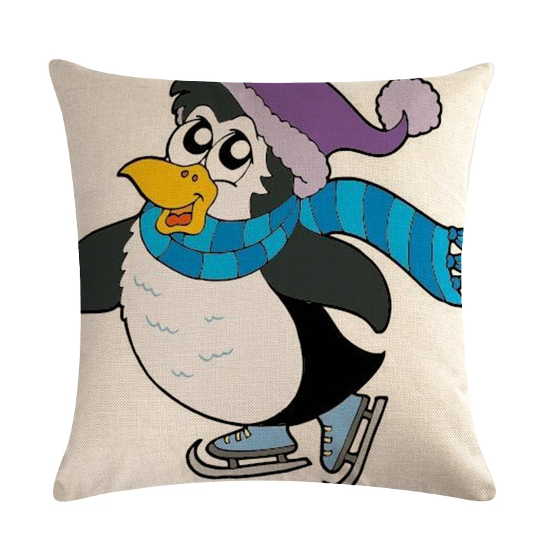 45*45cm Cartoon Super Cute Penguin Animal Pattern Cushion Cover Suitable for Home Decoration Square Sofa Pillowcase
45*45cm Cartoon Super Cute Penguin Animal Pattern Cushion Cover Suitable for Home Decoration Square Sofa Pillowcase