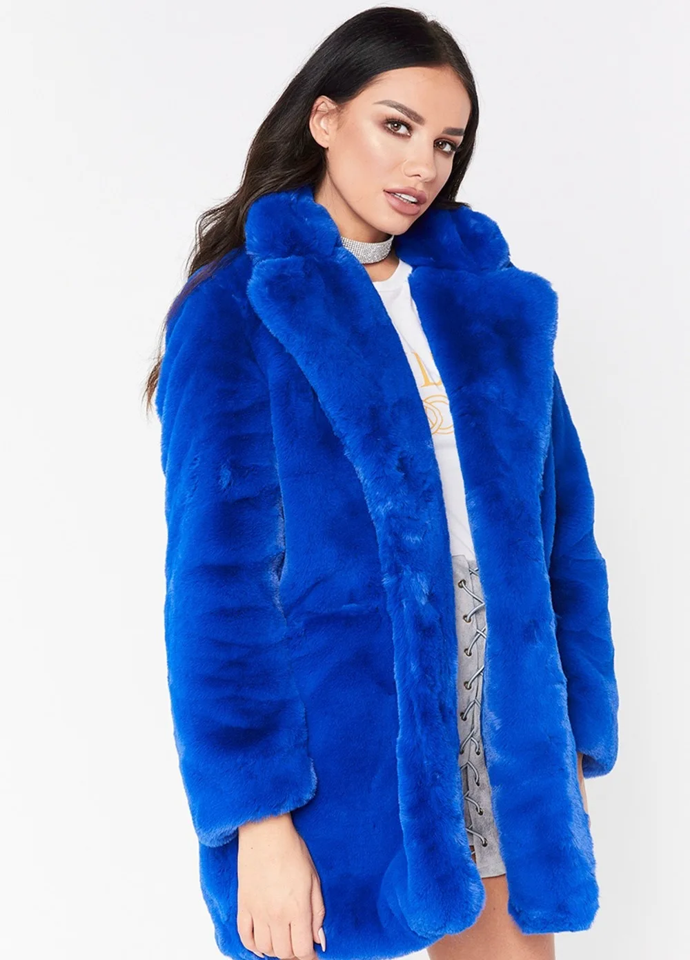 2019 New Design Solid Colour Long Sleeve Faux Fur Cardigans Women's Loose Outwear Turn Down Collar Winter Jackets Coats Jumper
2019 New Design Solid Colour Long Sleeve Faux Fur Cardigans Women's Loose Outwear Turn Down Collar Winter Jackets Coats Jumper