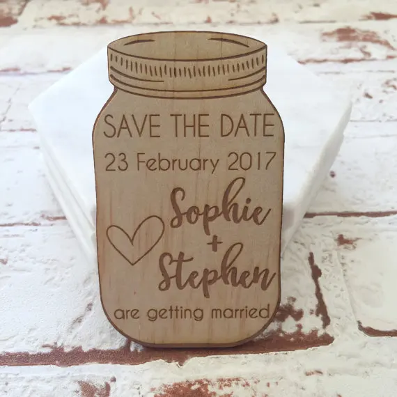 personalized names Mason Jar Wedding wooden Save the Date Magnets engagement party favors company gifts
personalized names Mason Jar Wedding wooden Save the Date Magnets engagement party favors company gifts