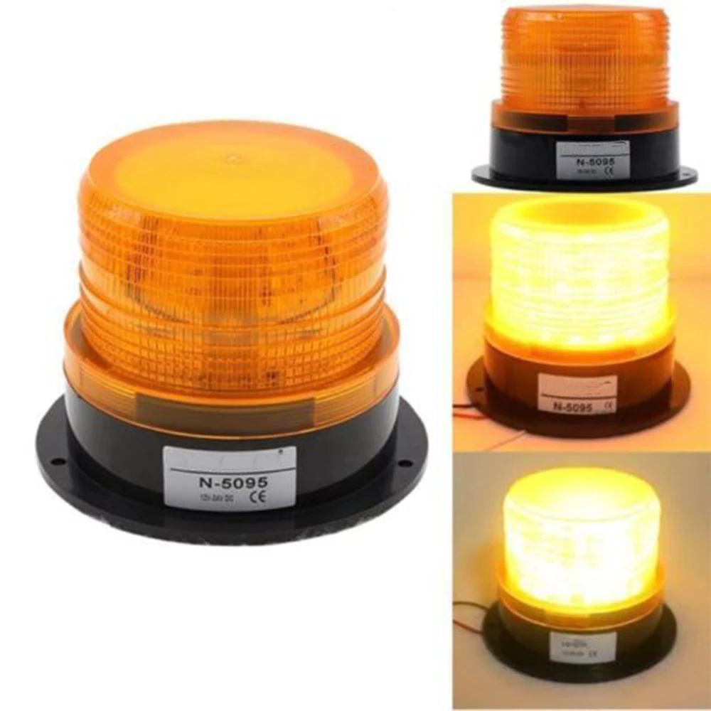 12V/24V LED Amber color Car Truck Strobe Warning Light Police LED Flashing Emergency lights Beacon Lamp Car Warning Strobe Light
12V/24V LED Amber color Car Truck Strobe Warning Light Police LED Flashing Emergency lights Beacon Lamp Car Warning Strobe Light
