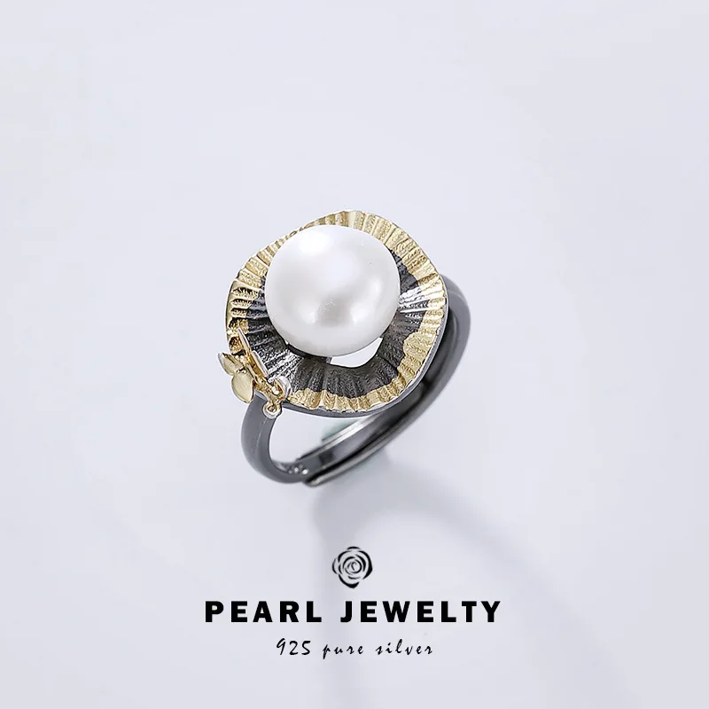 Baroque Style Pearl Ring For Lady 2019 Authentic 925 Sterling Silver Rings Silver Elegant Fine Handmade Jewelry for Women Gift
Baroque Style Pearl Ring For Lady 2019 Authentic 925 Sterling Silver Rings Silver Elegant Fine Handmade Jewelry for Women Gift