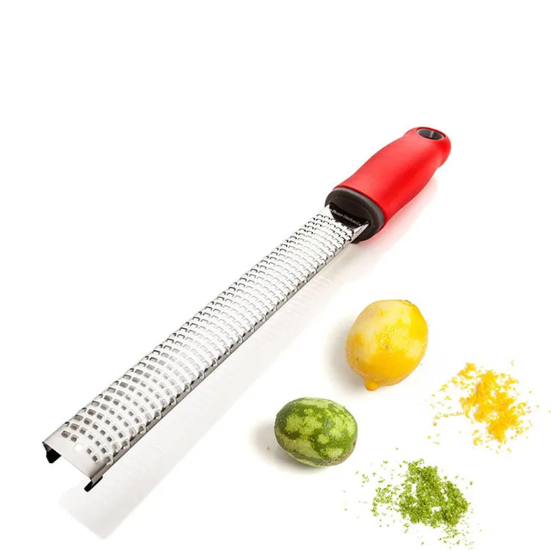 Cheese Grater Stainless Steel Lemon Zester Spices Fruit Peeler Kitchen Accessories Cooking Tools
Cheese Grater Stainless Steel Lemon Zester Spices Fruit Peeler Kitchen Accessories Cooking Tools