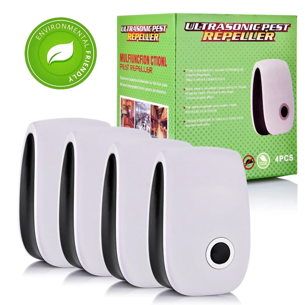 2Pcs Electronic Ultrasonic Pest Repellent Electronic Multi-Purpose Ultrasonic Killer Pest Tool For Mouse Cockroach
2Pcs Electronic Ultrasonic Pest Repellent Electronic Multi-Purpose Ultrasonic Killer Pest Tool For Mouse Cockroach