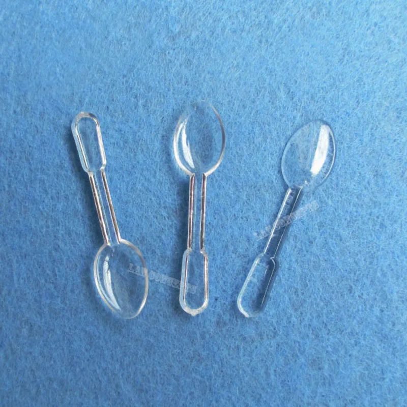 0.1 gram Small Spoon 0.1g Micro Plastic Measuring Scoop for medical powder icecream - transparent 200pcs/lot free shipping
0.1 gram Small Spoon 0.1g Micro Plastic Measuring Scoop for medical powder icecream - transparent 200pcs/lot free shipping