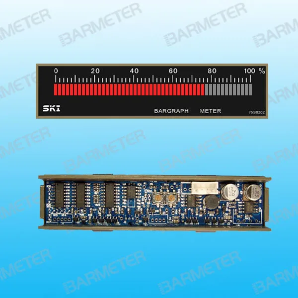 51 сегмент 75 мм LED однолучевой Стандартный встроенный дисплей измерительный метр
51 сегмент 75 мм LED однолучевой Стандартный встроенный дисплей измерительный метр