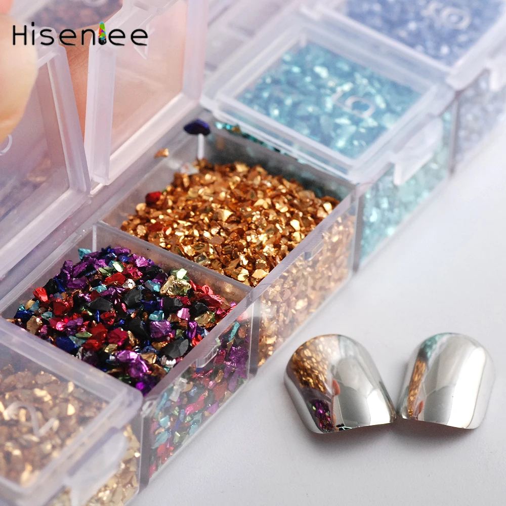 12 Color/Box Nail Art Crused Glass Powder Decoration Broken Nail Decoration Glass 3D Glitter Powder For UV Gel Nail Decorate
12 Color/Box Nail Art Crused Glass Powder Decoration Broken Nail Decoration Glass 3D Glitter Powder For UV Gel Nail Decorate