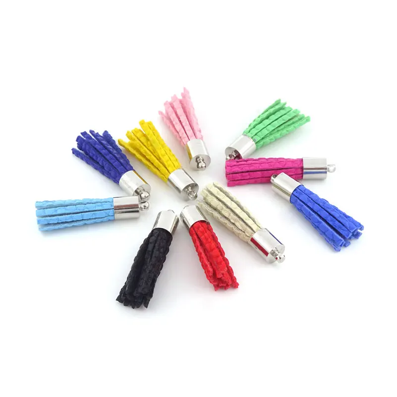 100pcs Bumpy Design PU Leather Tassel For Keychain Cellphone Straps Jewelry Charms 35mm Small Tassels Earring Accessories
100pcs Bumpy Design PU Leather Tassel For Keychain Cellphone Straps Jewelry Charms 35mm Small Tassels Earring Accessories