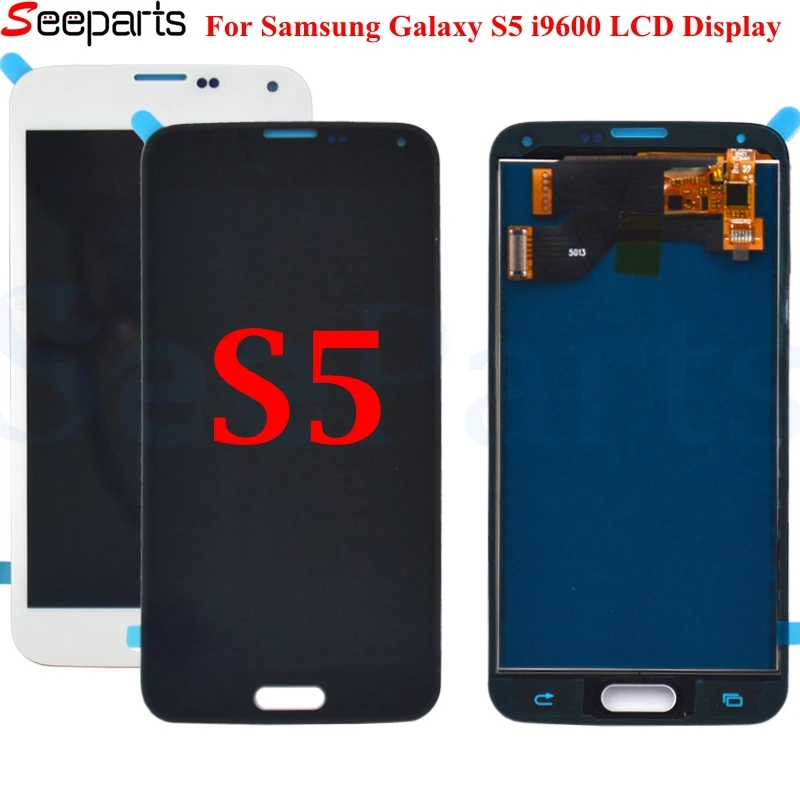 5.1"For Samsung S5 LCD G900F Display LCD Screen Touch Digitizer Assembly Compatible for Samsung Galaxy S5 G900 G900F LCD
5.1"For Samsung S5 LCD G900F Display LCD Screen Touch Digitizer Assembly Compatible for Samsung Galaxy S5 G900 G900F LCD