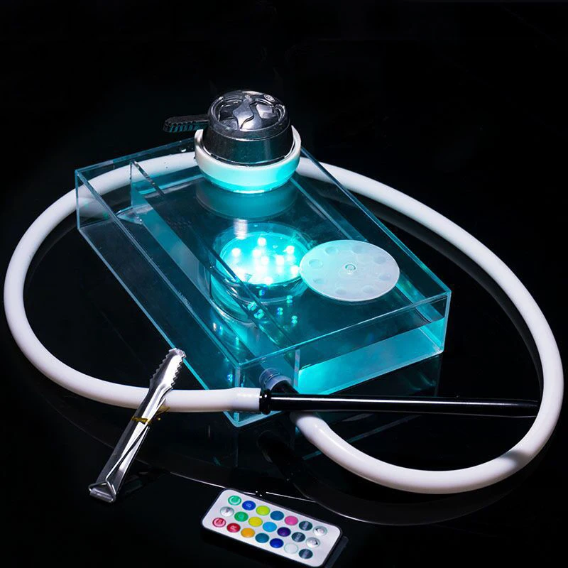 Arab Transparent Acrylic Hookah Set,Hookah Shisha Pipe with LED Light Silicone Bowl Tongs Chicha Narguile Accessories Party Gift
Arab Transparent Acrylic Hookah Set,Hookah Shisha Pipe with LED Light Silicone Bowl Tongs Chicha Narguile Accessories Party Gift