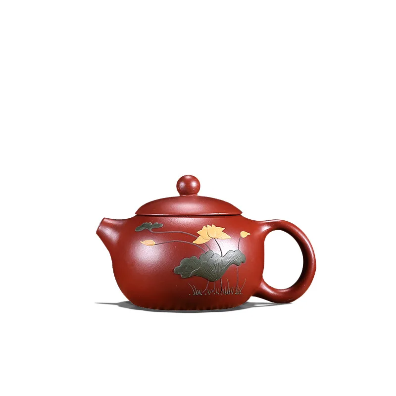 on sales Chinese yixing zisha dahongpao clay tea pot handmade floral relief xishi pot marked China pot of tea for Pu'er tea new
on sales Chinese yixing zisha dahongpao clay tea pot handmade floral relief xishi pot marked China pot of tea for Pu'er tea new