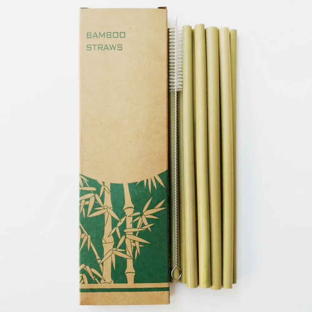 100sets Bamboo Straws Sets Reusable Eco Friendly Handcrafted Natural Bamboo Drinking Straws and Cleaning Brush
100sets Bamboo Straws Sets Reusable Eco Friendly Handcrafted Natural Bamboo Drinking Straws and Cleaning Brush