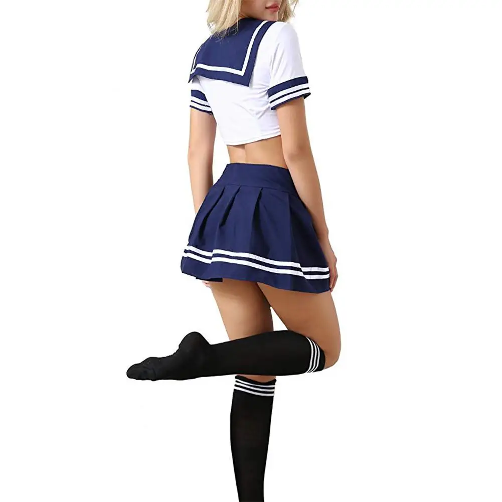 Student Uniform Women Costumes Schoolgirl Lingerie Women Underwear SM Cosplay Costumes Top Skirt Sexy Lingerie
Student Uniform Women Costumes Schoolgirl Lingerie Women Underwear SM Cosplay Costumes Top Skirt Sexy Lingerie