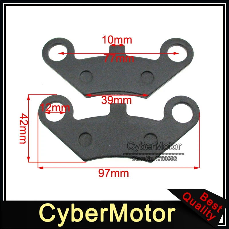 Передние дисковые тормозные суппорта колодки для Quadzilla RS6 EFI 2011 594cc EFi 4WD спереди