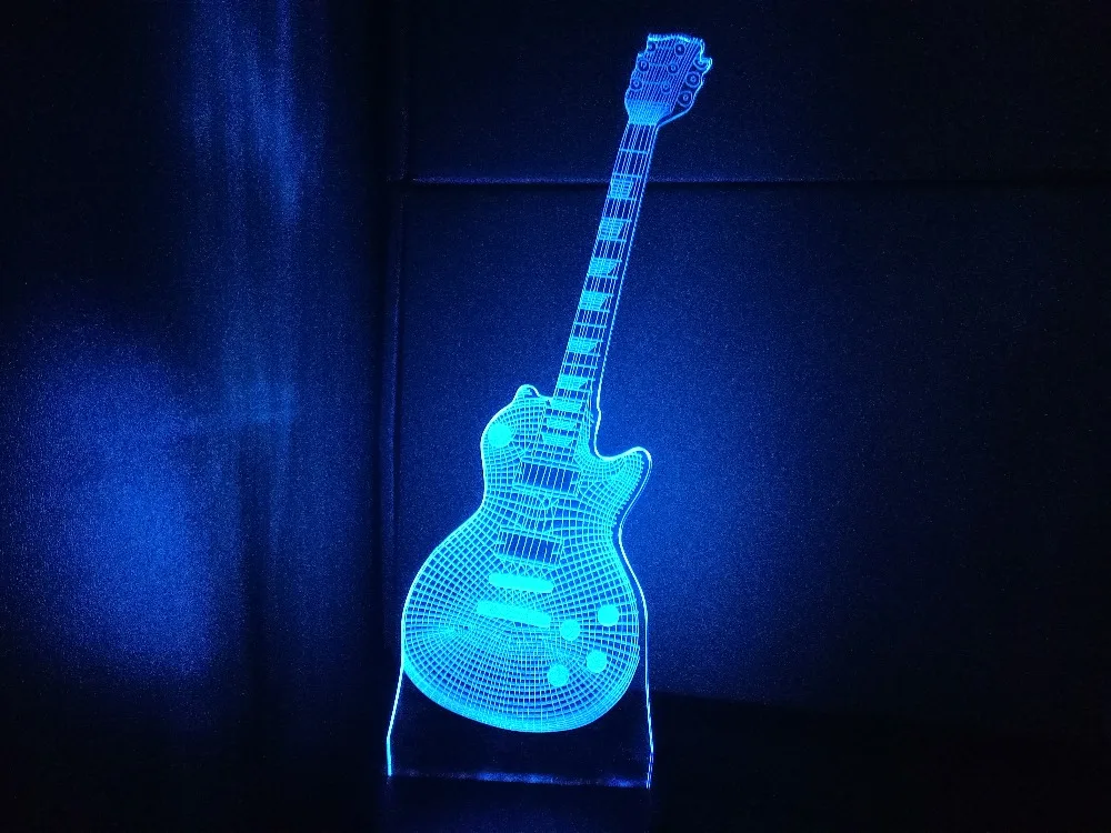 Guitar 3d Night Light Musical Instruments Table Lamp 7 Colors 3D LED USB 3D Bedside Lamp Home Bedroom Decor For Kids Toy Gift
Guitar 3d Night Light Musical Instruments Table Lamp 7 Colors 3D LED USB 3D Bedside Lamp Home Bedroom Decor For Kids Toy Gift