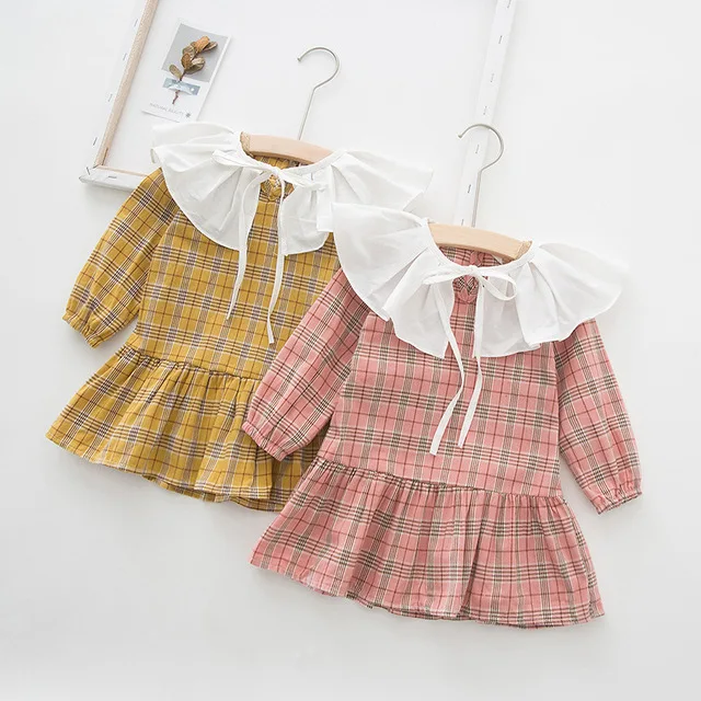 Girls Clothing Dress Autumn 2019 Casual Plaid Long Sleeve Kids Dresses for Girls Little Girls Dresses Princess Costume Clothes
Girls Clothing Dress Autumn 2019 Casual Plaid Long Sleeve Kids Dresses for Girls Little Girls Dresses Princess Costume Clothes