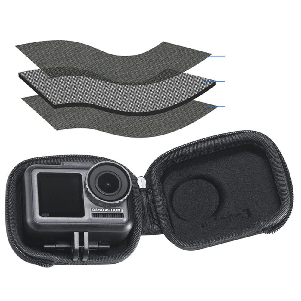 Suitable for DJI Osmo Action sports camera portable storage box protection bag accessories Mini portable storage bag waterproof
Suitable for DJI Osmo Action sports camera portable storage box protection bag accessories Mini portable storage bag waterproof
