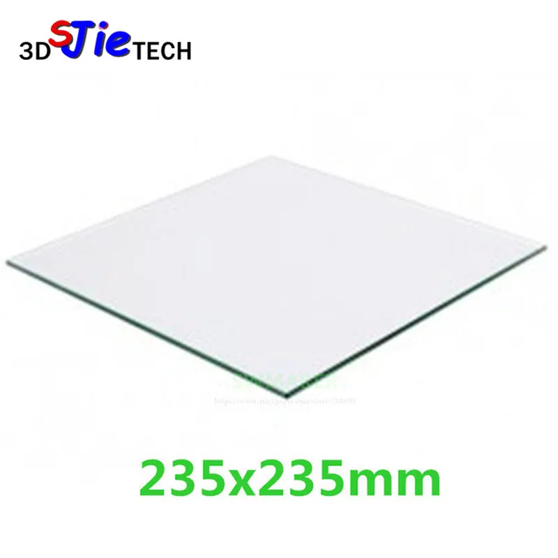 Creality Ender-3/3S Tevo Flash 3D Printer 235x235x3mm 235x235x4mm Thickness Borosilicate Glass 3D Printer Build Glass Plate
Creality Ender-3/3S Tevo Flash 3D Printer 235x235x3mm 235x235x4mm Thickness Borosilicate Glass 3D Printer Build Glass Plate