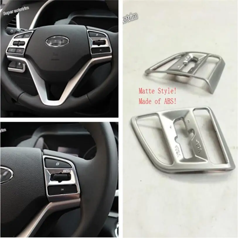 Lapetus Accessories Interior Steering Wheel Decoration Button Cover Trim ABS Fit For Hyundai Tucson 2016 2017 2018 2019 2020
Lapetus Accessories Interior Steering Wheel Decoration Button Cover Trim ABS Fit For Hyundai Tucson 2016 2017 2018 2019 2020