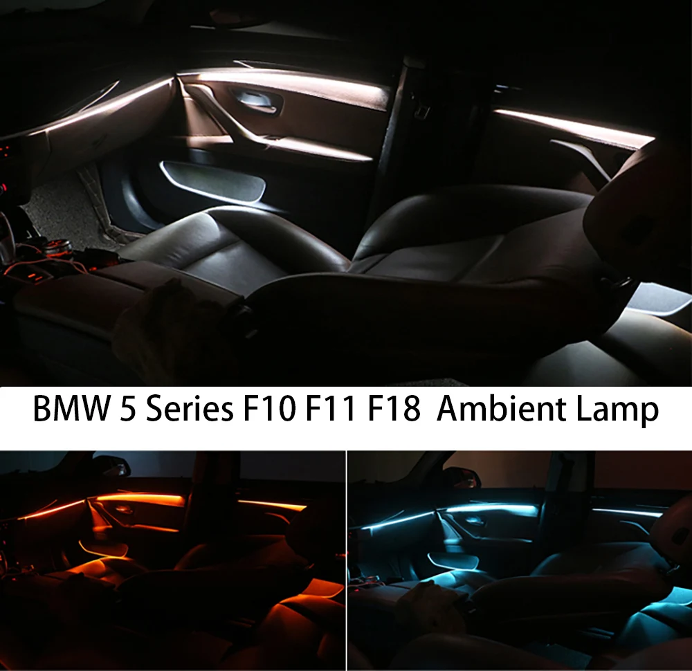 Car Interior Decorative Led Ambient Door Light Stripes Atmosphere Light With 3/18 Colors For BMW 5 Series F10/F11/F18
Car Interior Decorative Led Ambient Door Light Stripes Atmosphere Light With 3/18 Colors For BMW 5 Series F10/F11/F18