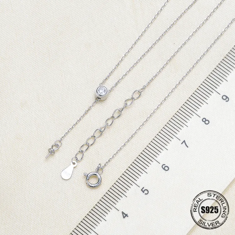 Necklace Pendant Findings S925 Sterling Silver Necklace Chain Settings Jewelry Parts Fittings Jewelry Making Charm Accessories
Necklace Pendant Findings S925 Sterling Silver Necklace Chain Settings Jewelry Parts Fittings Jewelry Making Charm Accessories