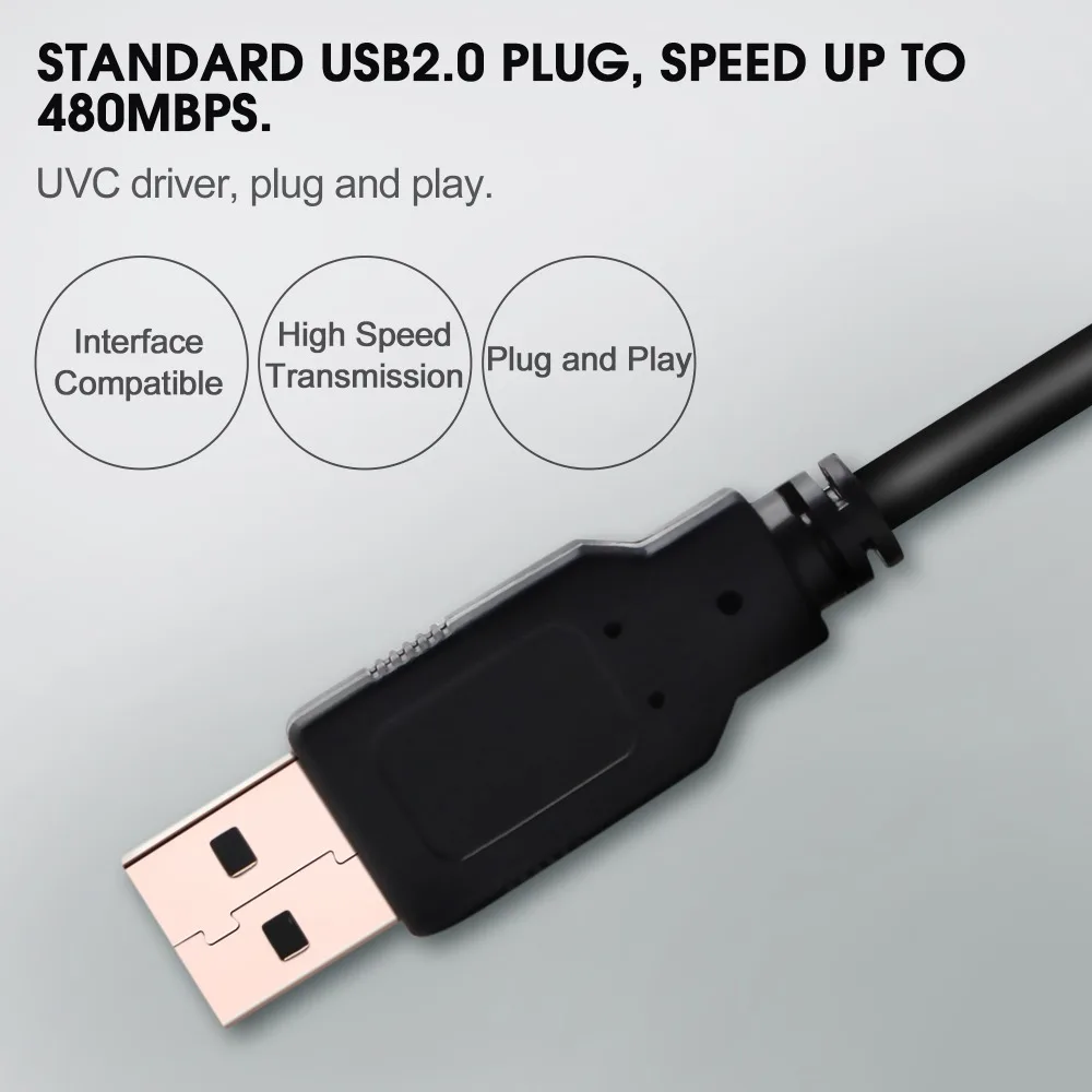 Инфракрасная USB-камера 1080P с объективом рыбий глаз 170 градусов CMOS OV2710 MJPEG 120fps/60fps/30fps