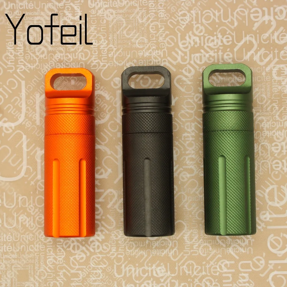 Outdoor Camping Hiking Waterproof Capsule Seal Bottle EDC Survival Case Container Holder Protect Gears Survival Emergency Tool
Outdoor Camping Hiking Waterproof Capsule Seal Bottle EDC Survival Case Container Holder Protect Gears Survival Emergency Tool