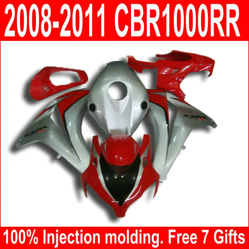 Литье под давлением обтекатель комплект Подходит для Honda CBR1000RR 08 09 10 11, красные, серебристые, Обтекатели CBR 1000 RR 2008-2011 YJ08
Литье под давлением обтекатель комплект Подходит для Honda CBR1000RR 08 09 10 11, красные, серебристые, Обтекатели CBR 1000 RR 2008-2011 YJ08