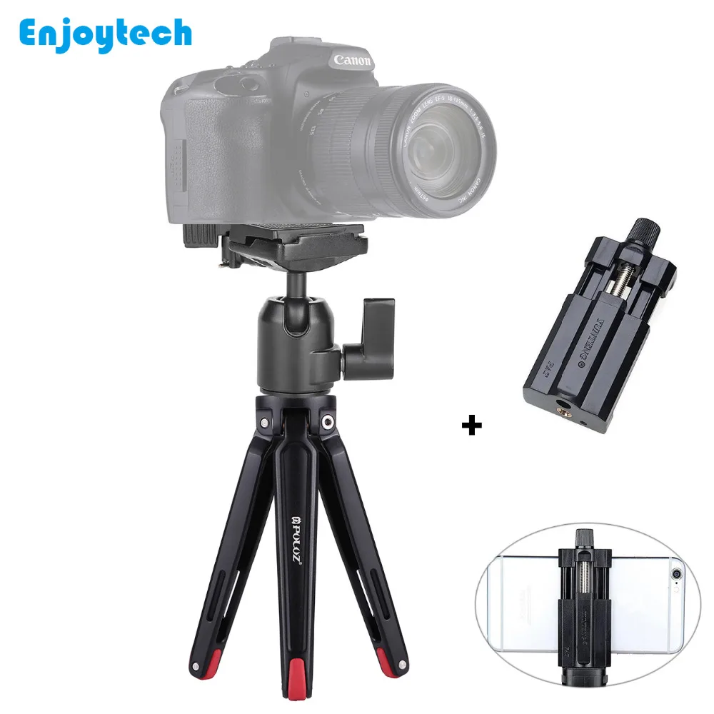 Настольный мини Трипод с шаровой головкой из алюминиевого сплава для Gopro Nikon Canon