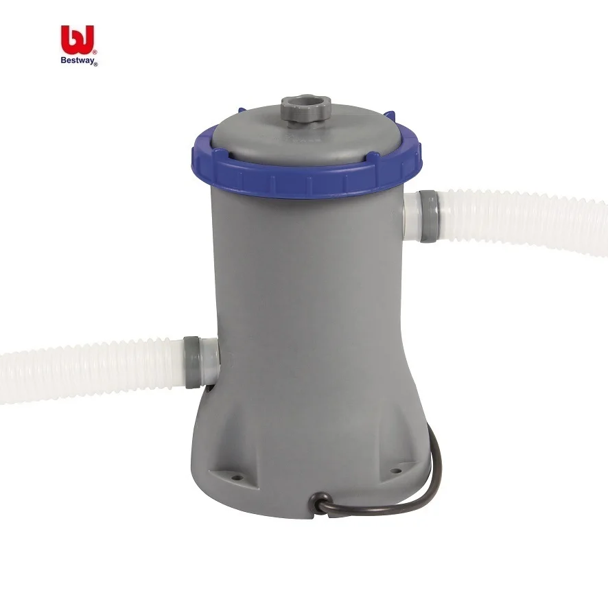 58383 Bestway 530 Gal Flowclear фильтр насос ламинированный Циркуляционный для воды бассейна