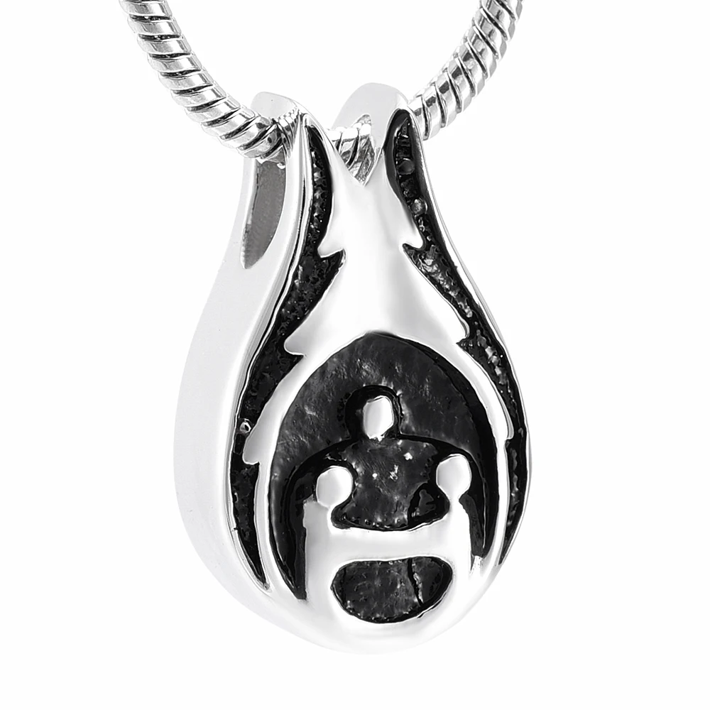 IJD10040 Father&Child Forever Love Stainless Steel Memorial Pendant Necklace Hold Loved One's Ashes Keepsake Cremation Jewelry
IJD10040 Father&Child Forever Love Stainless Steel Memorial Pendant Necklace Hold Loved One's Ashes Keepsake Cremation Jewelry