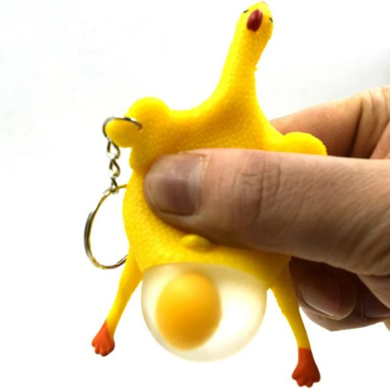 Фото Весело Антистресс игрушка кладки яиц кур несушек курица антистресс Игрушки для(Aliexpress на русском)