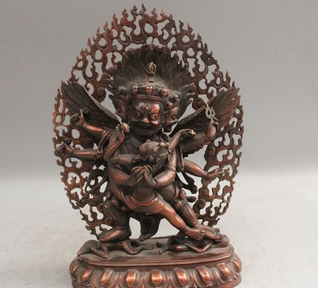 wholesale factory 11" China Chinese Tibet Buddhism Bonze Three head 6 Arm Happy Buddha Statue
wholesale factory 11" China Chinese Tibet Buddhism Bonze Three head 6 Arm Happy Buddha Statue