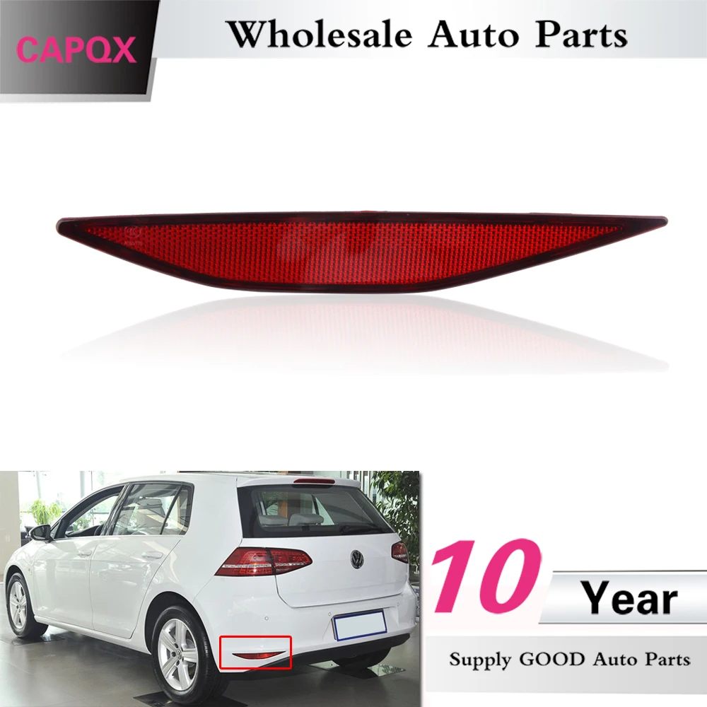 Задний отражатель CAPQX стоп светильник для Volkswagen VW Golf 7 MK7 2014 2015 2016 2017