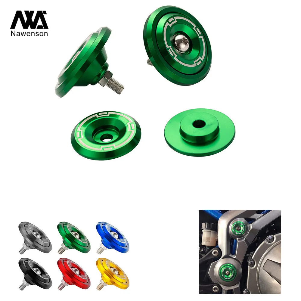 For Kawasaki Z900 Z 900 2017 2018 Motorcycle Fairing Accessories CNC Aluminum Frame Hole Cap Cover With Screws Fairing Guard 5MM
For Kawasaki Z900 Z 900 2017 2018 Motorcycle Fairing Accessories CNC Aluminum Frame Hole Cap Cover With Screws Fairing Guard 5MM